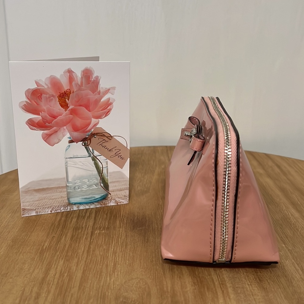 Coach pink cosmetic turnlock bag - Picture 5 of 13